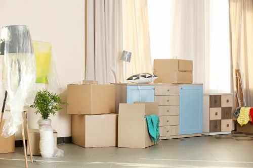 Removal truck hire for a business relocation in Enfield
