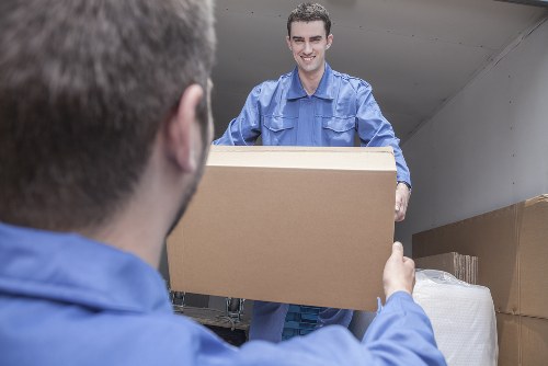 Office removal team planning a business move in Enfield