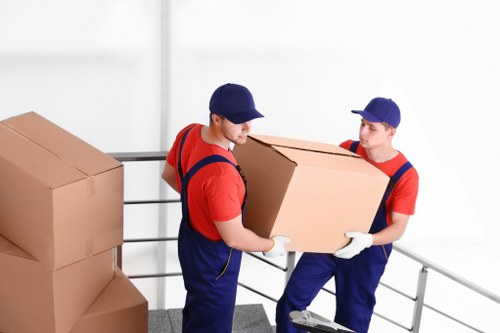 House removals assistance for a family move in Enfield