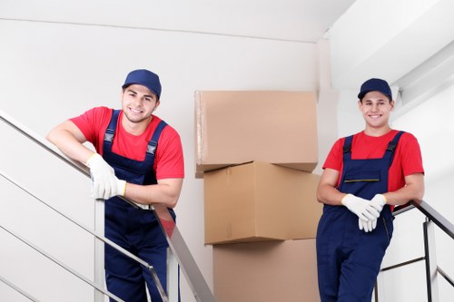 Removal van for local house moves in Enfield