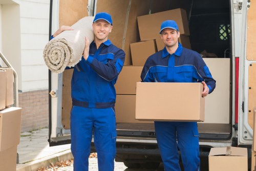 Selection of sturdy cartons, wrap, and tape for local packing needs