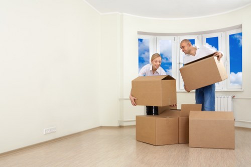 Local office movers handling business equipment