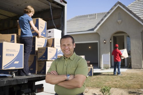 Movers Enfield staff working safely during a relocation