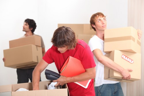 Loading assistance for a local Enfield man and van job